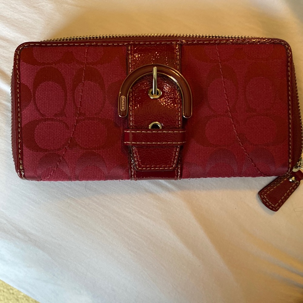 Coach wallet.